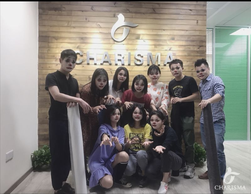 威海暢銳襯布“萬圣節(jié)”員工各顯神通